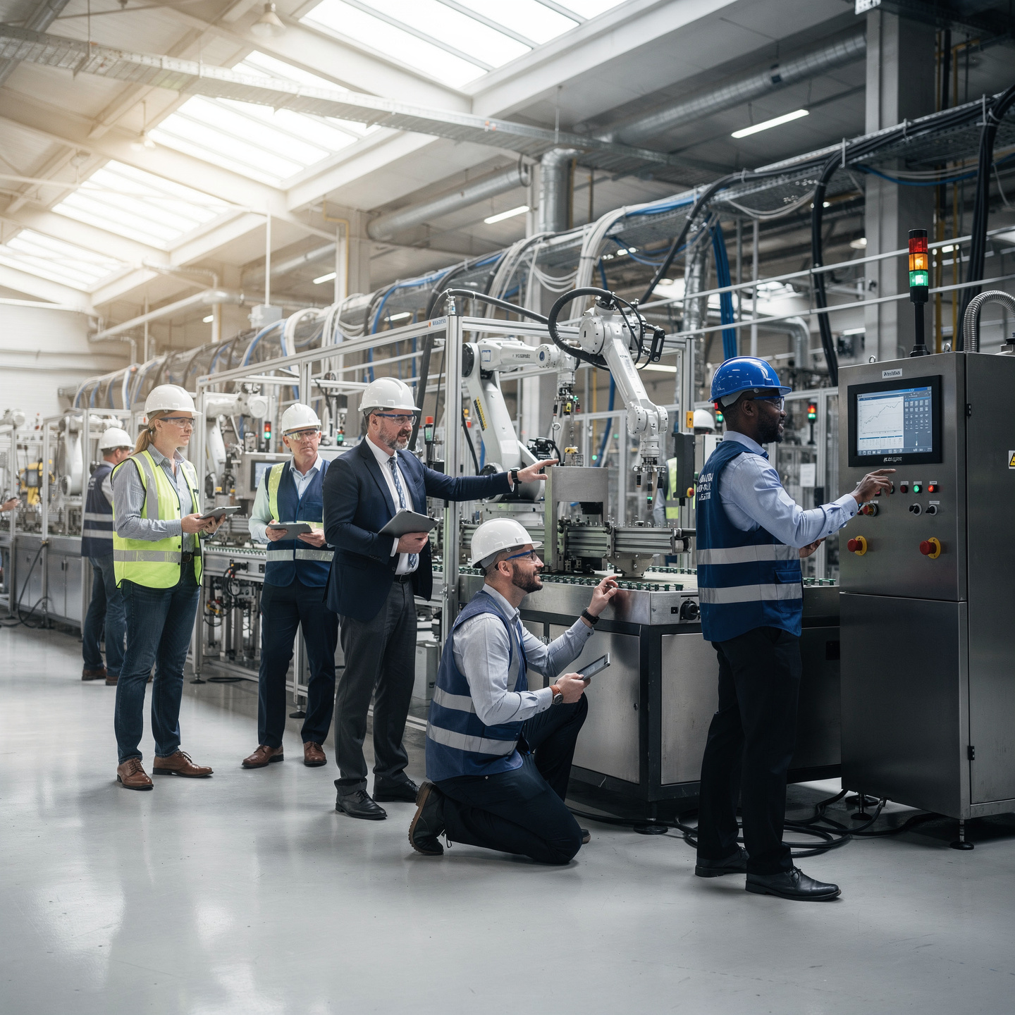 flux pro 2.0 award winning editorial corporate photography of a modern advanced manufacturing 0