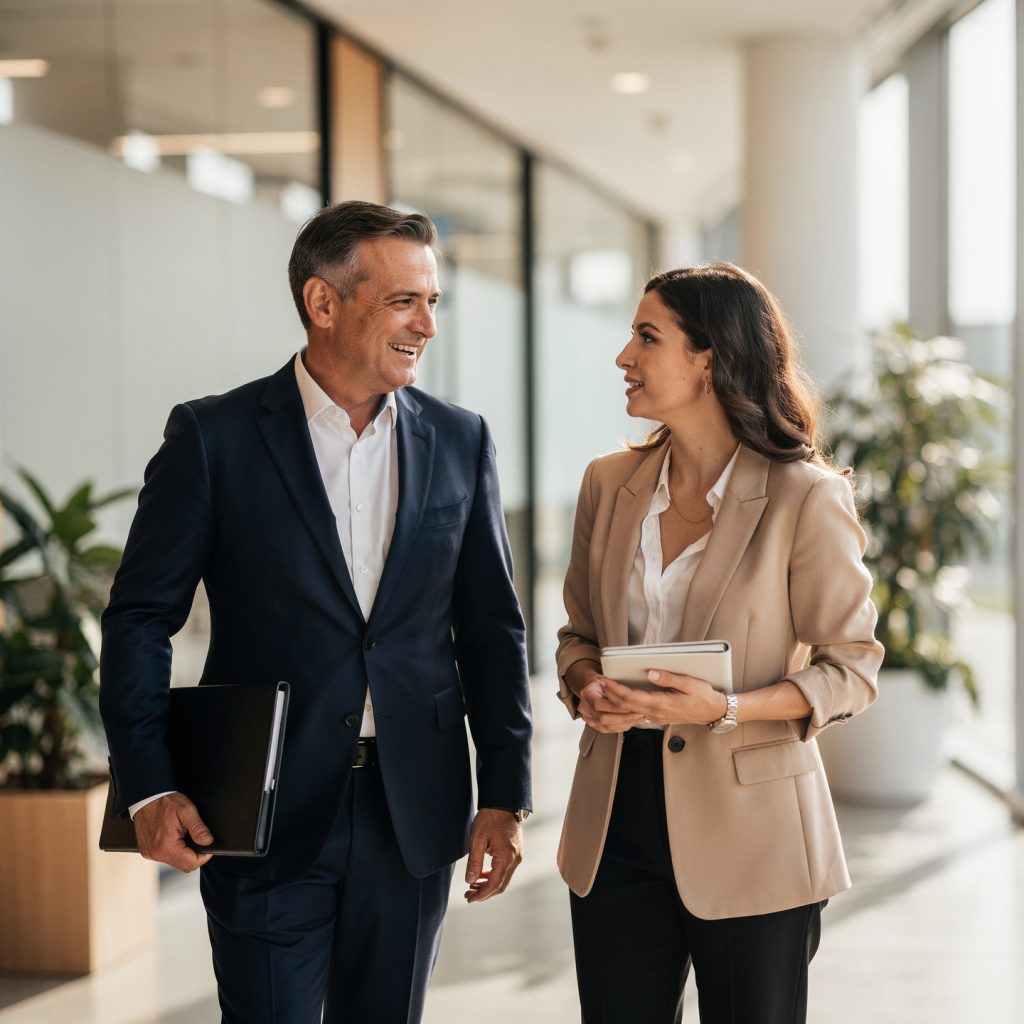 flux pro 2.0 ultra realistic editorial corporate photography of two executive business profes 0