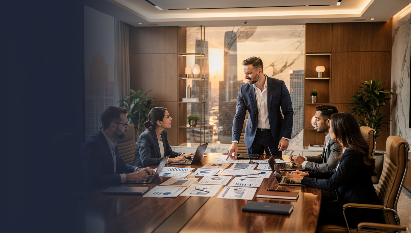 flux pro 2.0 ultra realistic executive business consulting session inside a luxurious modern 0